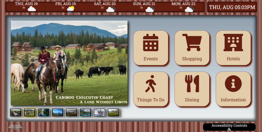 homepage interface (2)