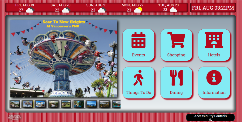homepage interface(3)